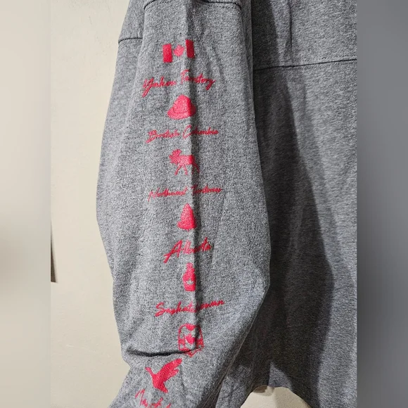 Disney Epcot Spirit Jersey Canada Long Sleeve XXL - Picture 5 of 6